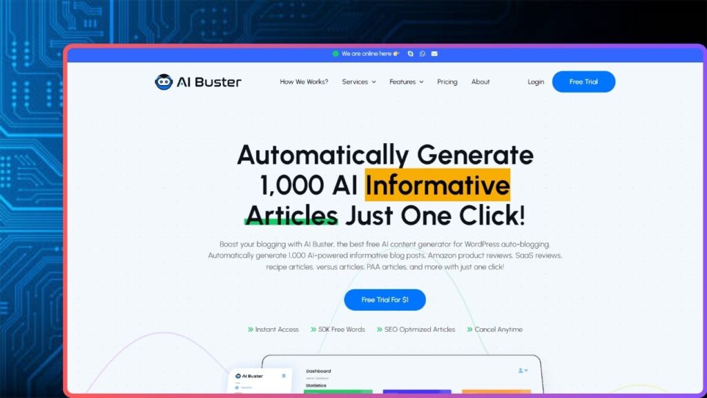 AI Buster Articoolo