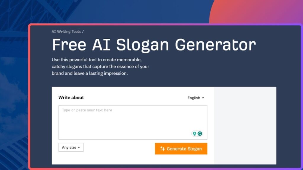 Ahrefs - AI Tagline Generators