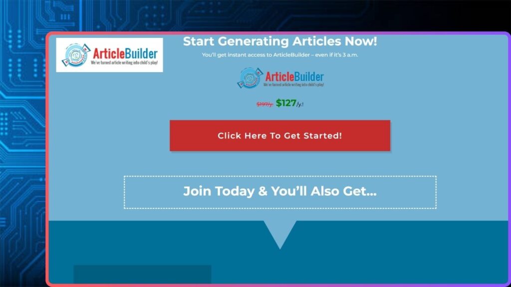 Article Builder Articoolo