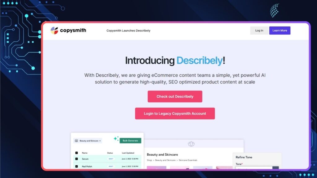 Copysmith - AI Product Description Generator