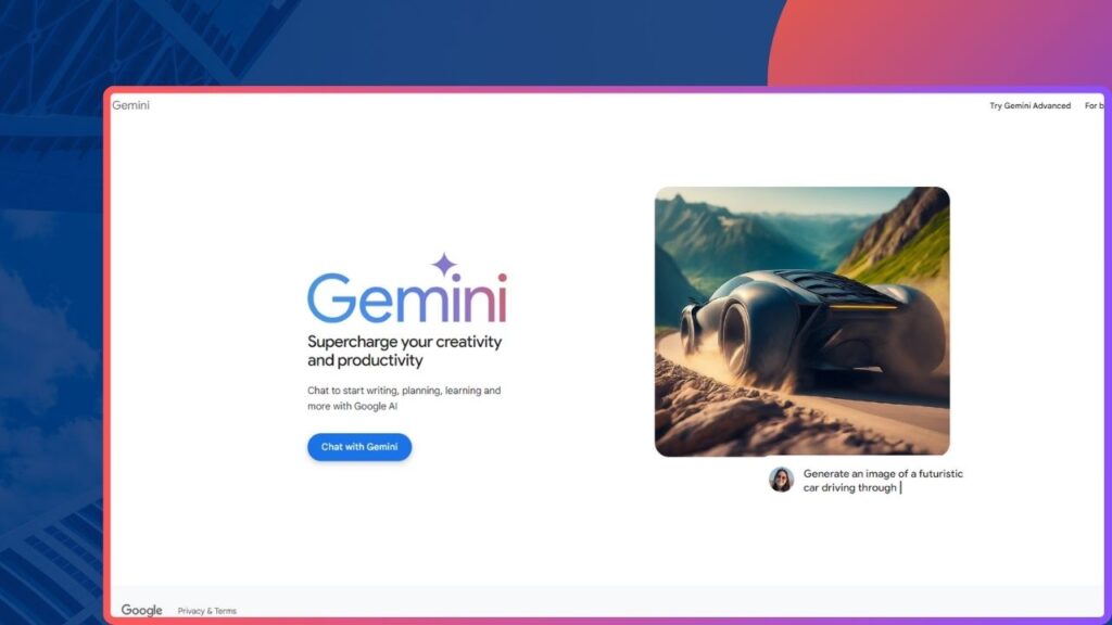 Google Gemini - AI Tagline Generators