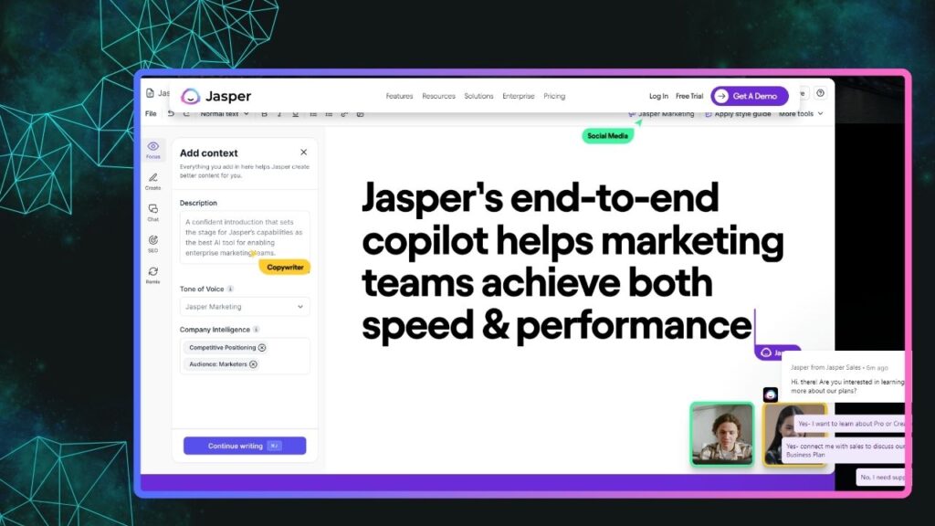 Jasper AI autoblogging