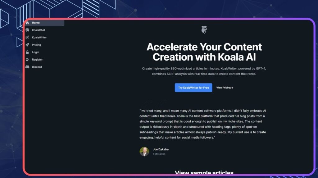 Koala AI - Content Generator