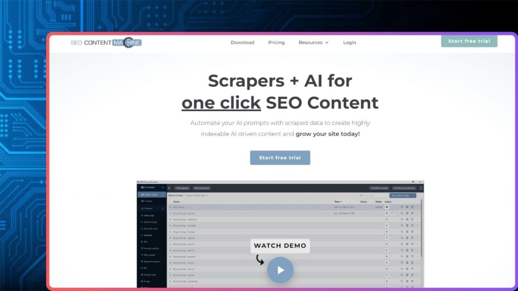 SEO Content Machine Articoolo