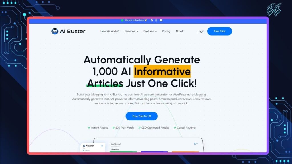 ai buster Blog automation