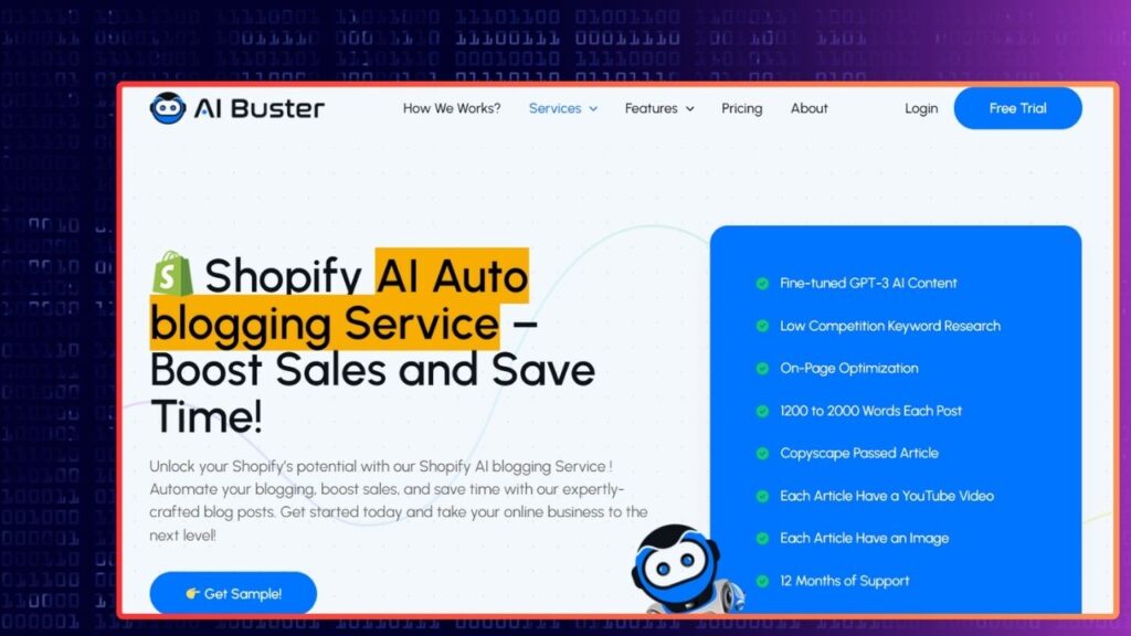 AI Buster Shopify Blog Apps