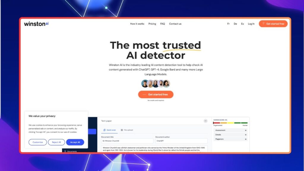 Winston AI- AI Content Detector