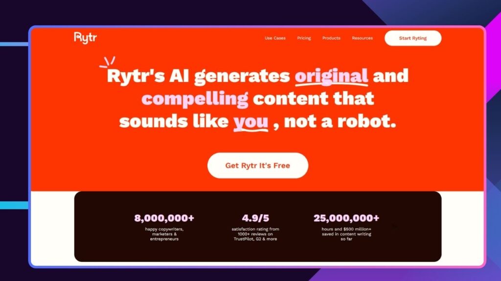 Wordplay.ai Alternative Rytr AI