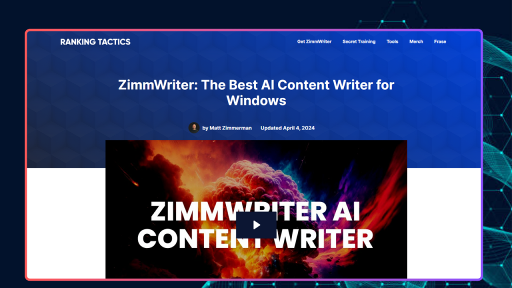 Zimmwriter- Agilitywriter