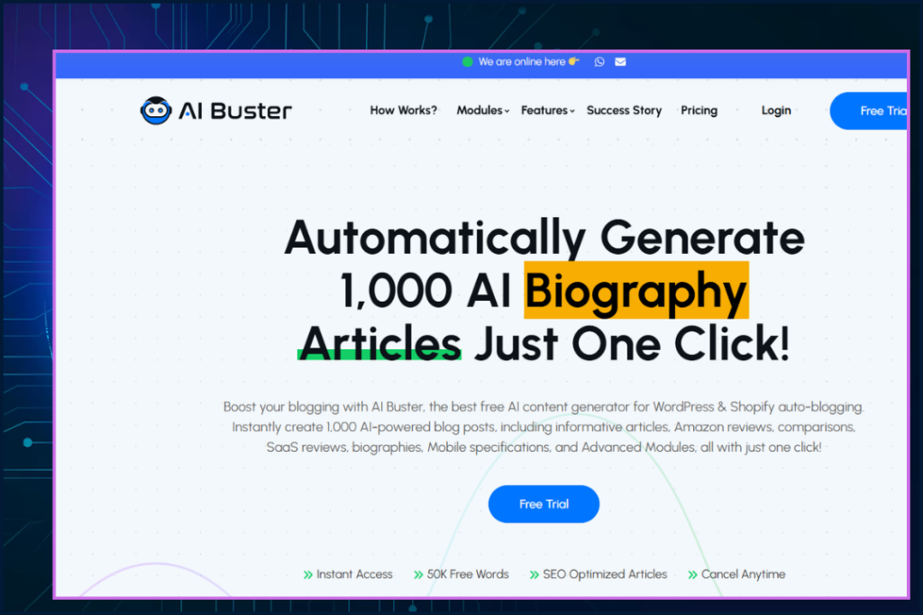 AI Buster - Best for SEO-optimized articles