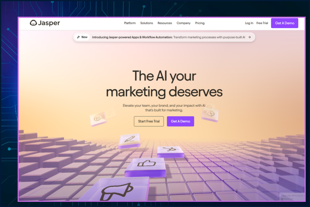 Jasper - Storehouse of the best AI writing features