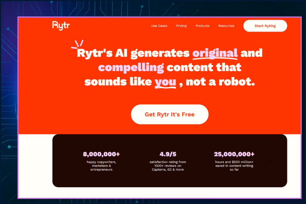 Rytr - Perfect for beginners